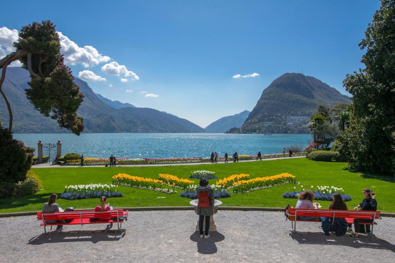 Prestige Du Lac 27 - Happy Rentals Lugano Kültér fotó